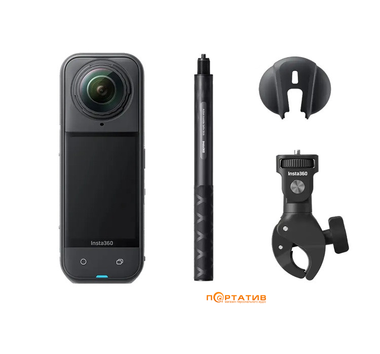 Екшн-камера Insta360 X5 Motorcycle Bundle (CINSAAHAX502)
