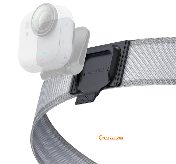 Кліпса Insta360 GO Ultra Easy Clip Headband (Gray) (CINSBBEH)