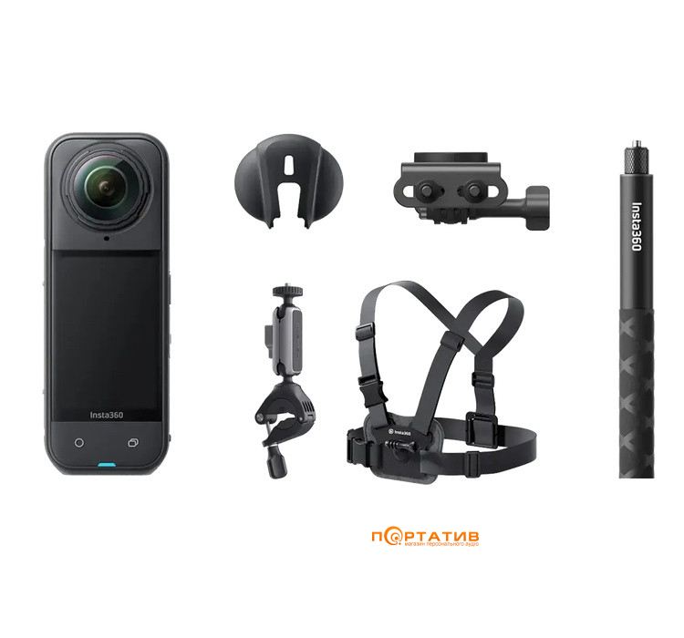 Екшн-камера Insta360 X5 Cycling Bundle (CINSAAHAX511)