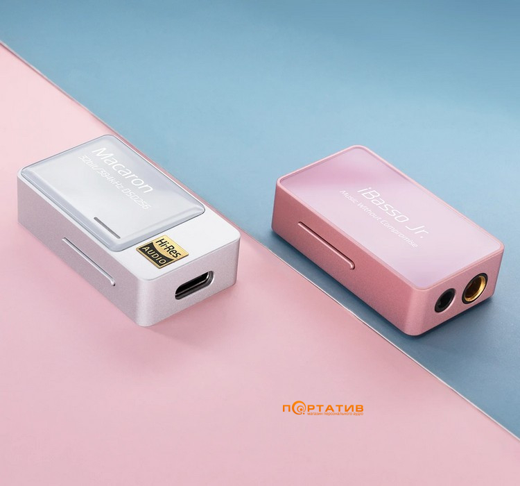 ЦАП с усилителем для наушников iBasso Jr Macaron Pink