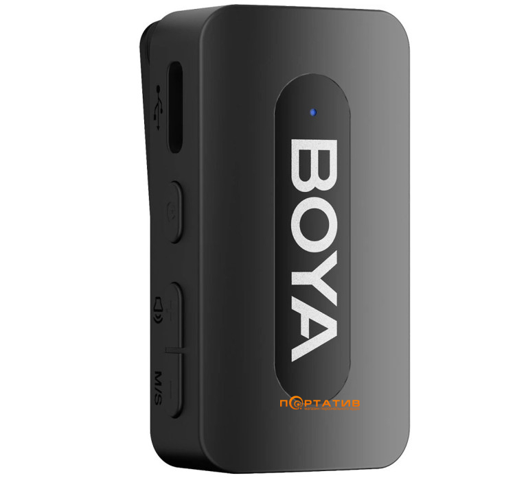 Микрофон BOYA BY-V35 TRS for camera Black