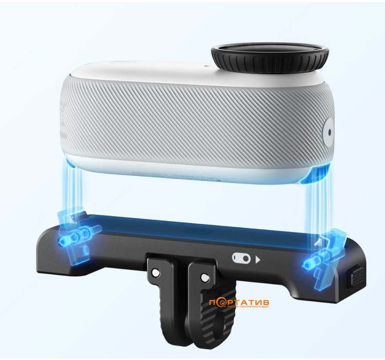 Крепление Insta360 GO 3/GO 3S Quick Release Mount (CINSBBKF)