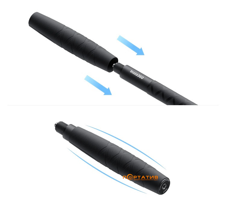 Монопод Insta360 85cm Invisible Selfie Stick (with Selfie Stick Sleeve) (CINSCAVG)