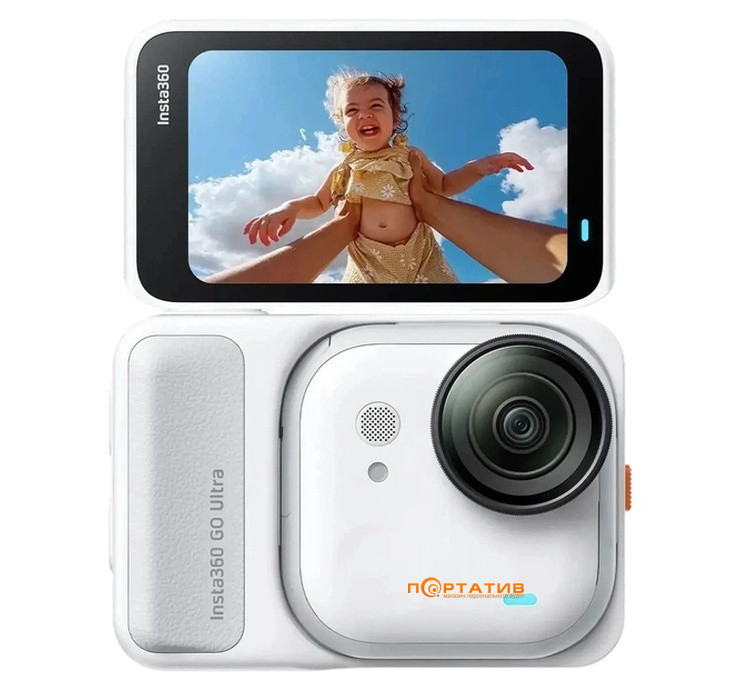 Экшн-камера Insta360 GO Ultra Creator Bundle Arctic White (CINSABEA003)