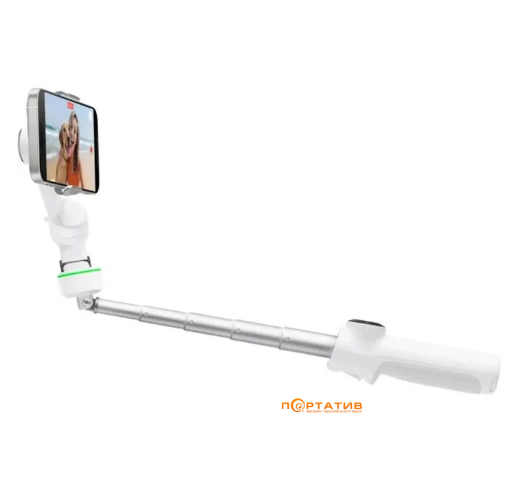Монопод-стабілізатор Insta360 Flow 2 Pro Creator Bundle Summit White (CINSABQB205)