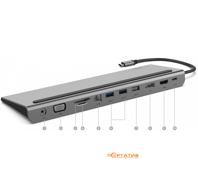 Belkin USB-C 11in1 Multiport Dock (INC004BTSGY)