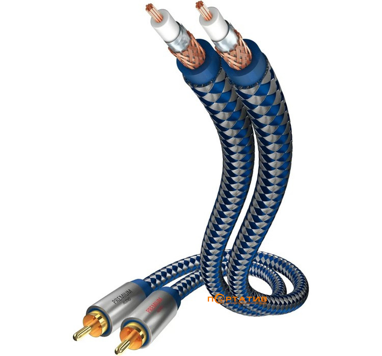 Кабель Inakustik Premium Audio Stereo RCA 1,5m
