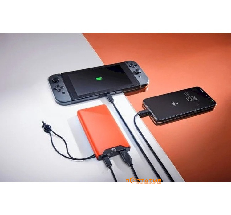 Зовнішній акумулятор Intenso F10000 10000mAh PD 20W Orange (7332038)