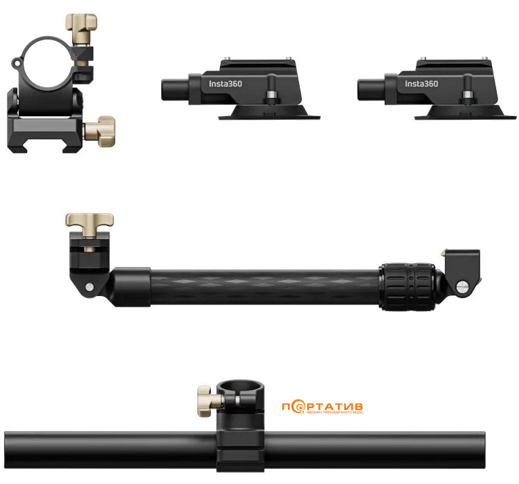 Кріплення Insta360 Dual Suction Cup Car Mount (CINSBAVC)