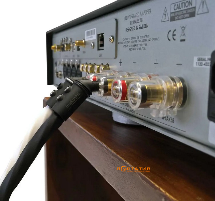 Коннектор Inakustik Referenz Banana BFA-103 I 45° (1 шт.)