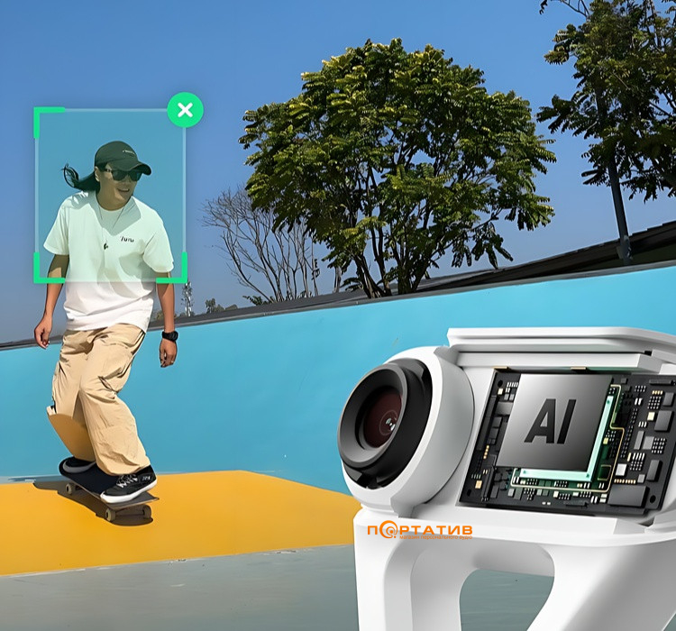 Монопод-стабілізатор Insta360 Flow 2 Pro Standard Bundle Summit White (CINSABQB201)