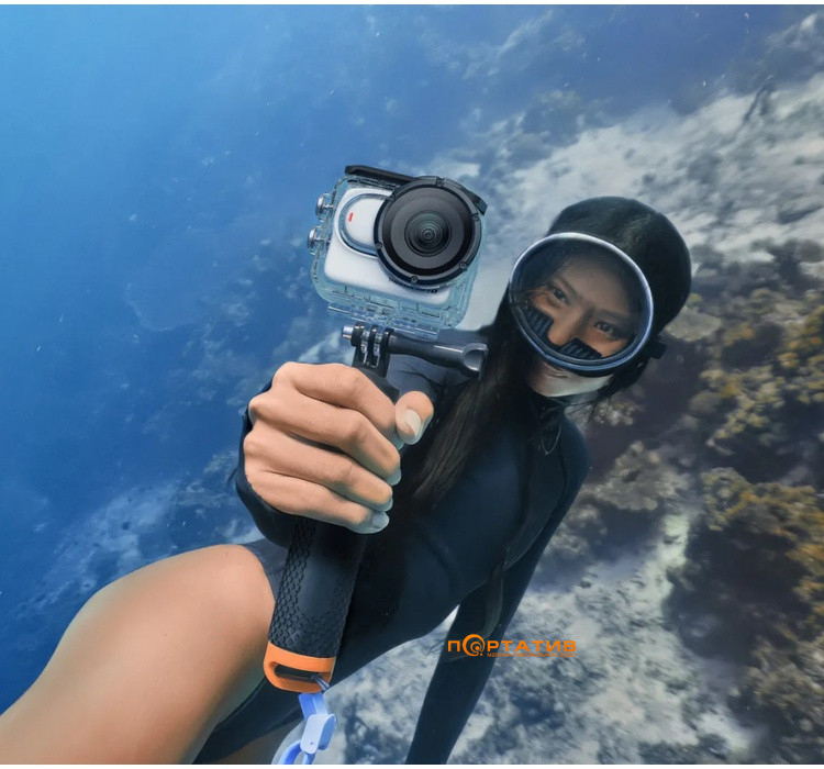 Подводный кейс Insta360 GO 3/GO 3S Dive Case (CINSBATQ)