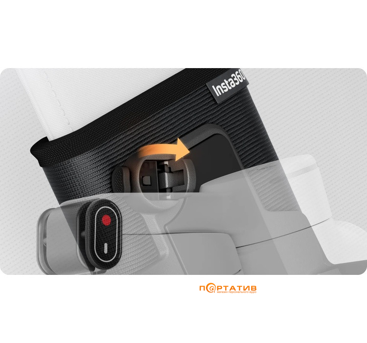 Кріплення до рюкзака Insta360 Flow 2 Pro Backpack Mount (CINSBBQH)