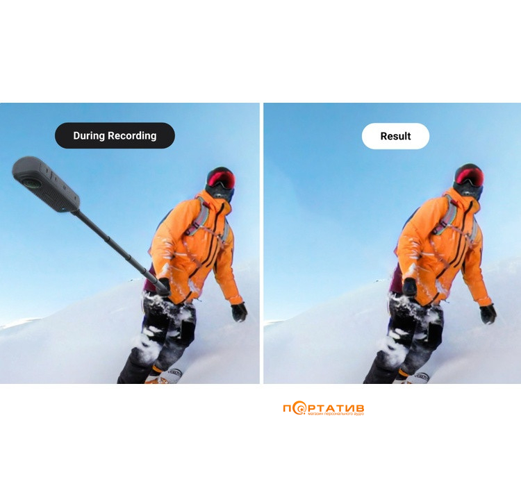 Монопод Insta360 2-in-1 Invisible Selfie Stick + Tripod (CINX2CB/G)