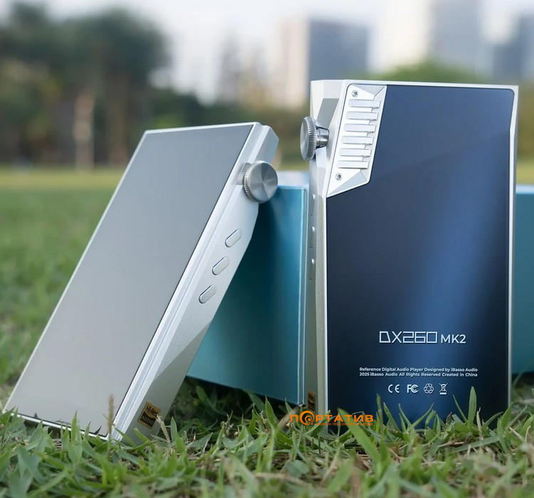 Hi-Fi аудиоплеер iBasso DX260 MK2 Silver Blue