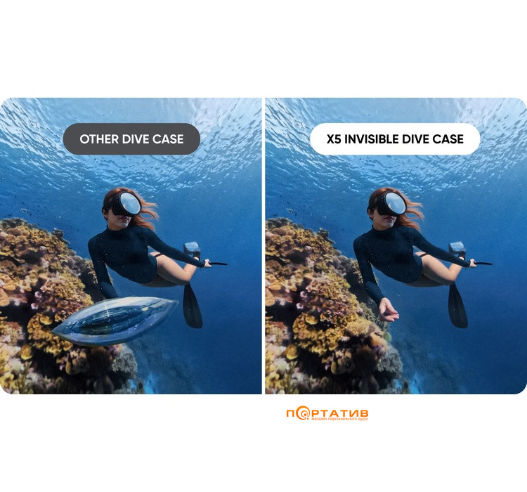 Кейс Insta360 X5 Invisible Dive Case (CINSBAHJ)