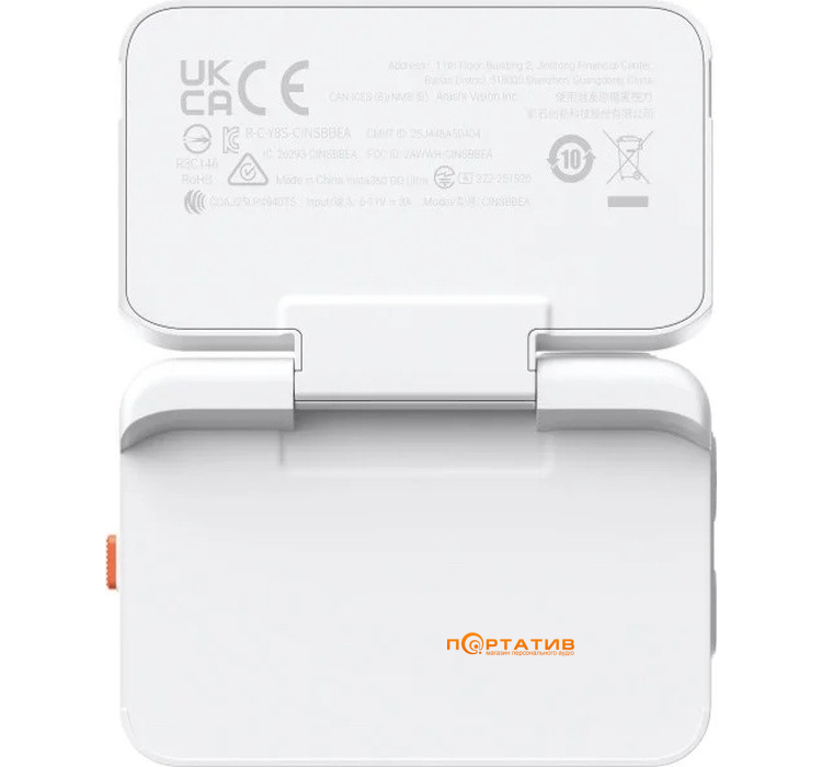 Экшн-камера Insta360 GO Ultra Creator Bundle Arctic White (CINSABEA003)