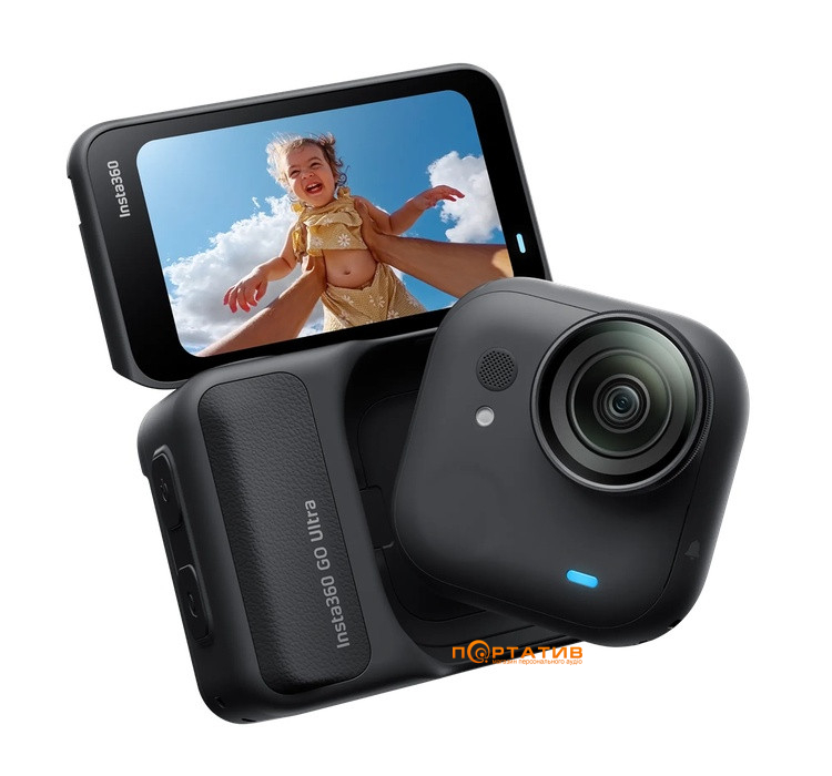 Экшн-камера Insta360 GO Ultra Creator Bundle Midnight Black (CINSABEA004)