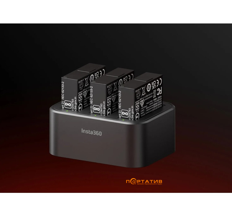 Зарядний пристрій Insta360 Ace Pro 2/Ace Pro/Ace Fast Charge Hub (CINSAAXE)