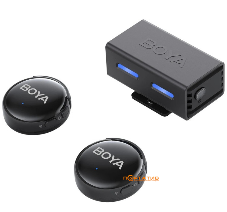Мікрофон BOYA LINK 3-02 Type-C/TRS Black
