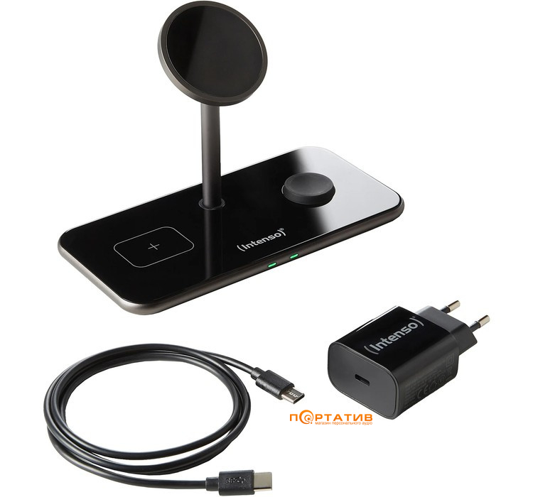 Беспроводное ЗУ Intenso MB13 Magnetic Wireless Charger (7410810)