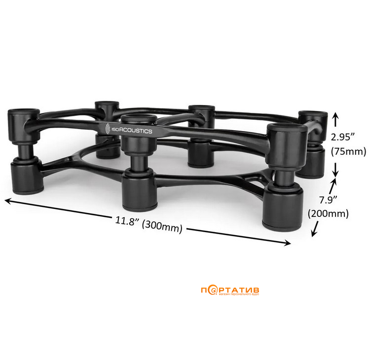 Підставка під акустику IsoAcoustics APERTA 300 Black