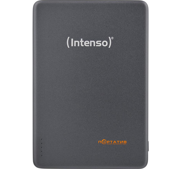 Зовнішній акумулятор Intenso MW10000 MagSafe 5000mAh PD 20W, Qi 15W Grey (7344024)