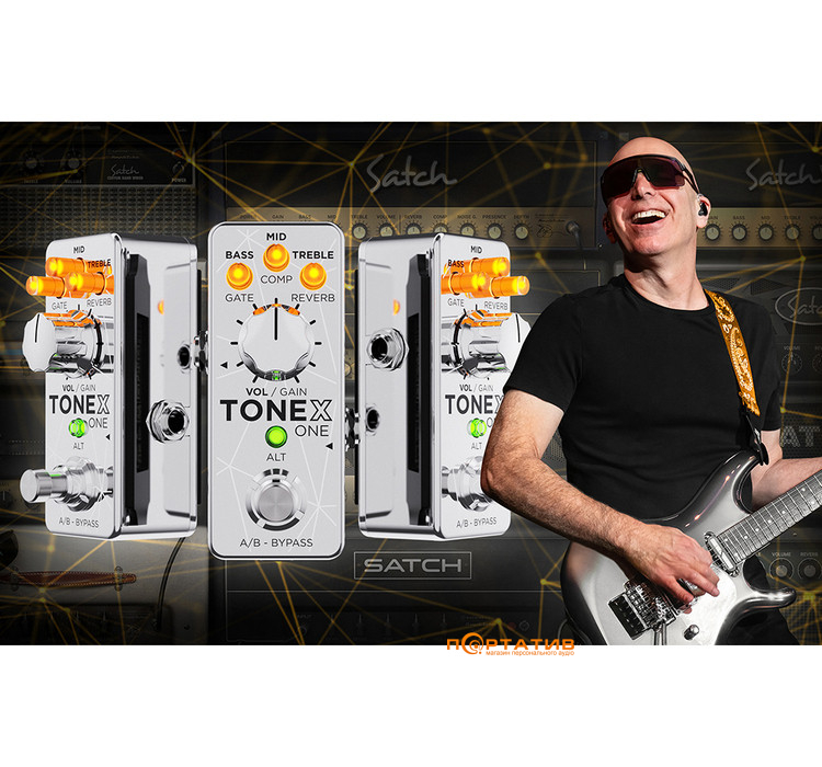 Педаль эффектов IK Multimedia ToneX One Joe Satriani Limited Edition