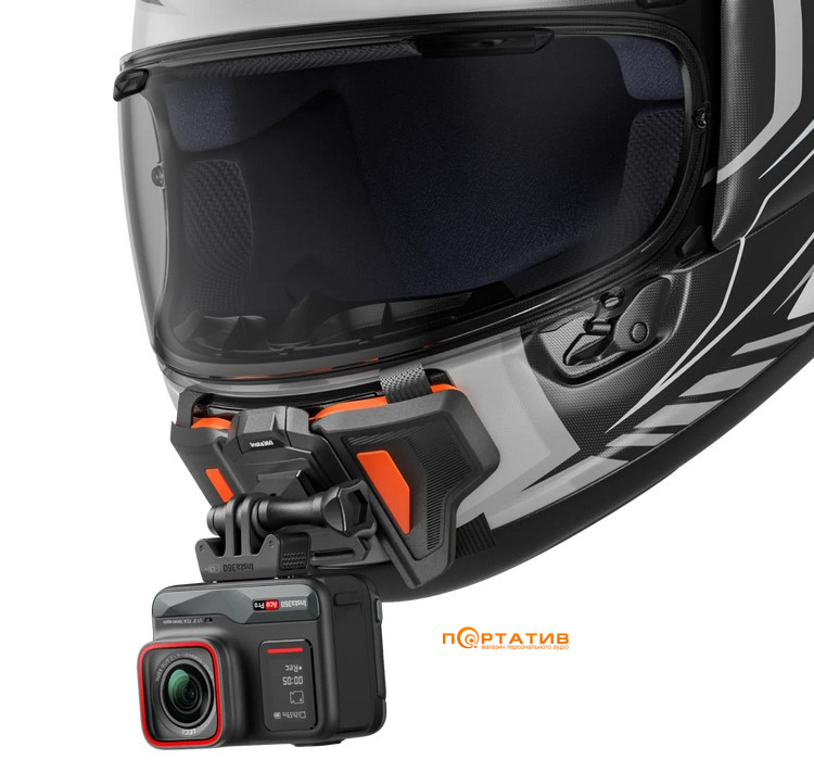 Крепление на шлем Insta360 Helmet Chin Mount (CINCHUX/B)