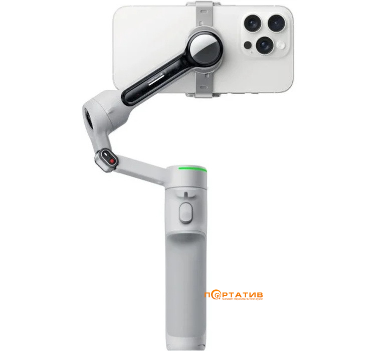 Монопод-стабілізатор Insta360 Flow 2 Pro Creator Bundle Stone Gray (CINSABQB208)