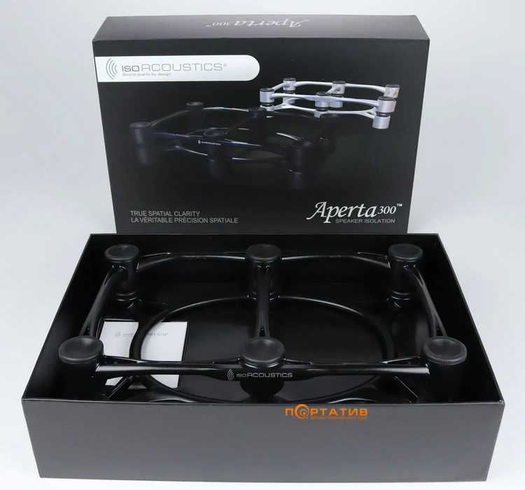Підставка під акустику IsoAcoustics APERTA 300 Black