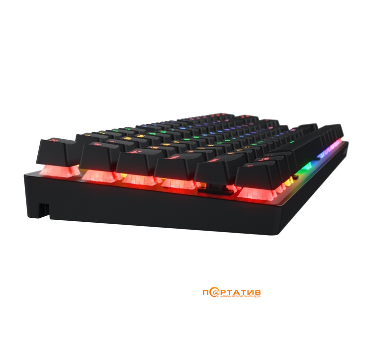 Игровая клавиатура HATOR Icefall Mecha TKL Wireless Rainbow Black (HTK287UA)