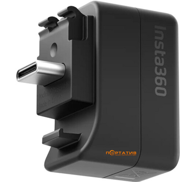 Адаптер для микрофона Insta360 X5 Mic Adapter (CINSBAHK)