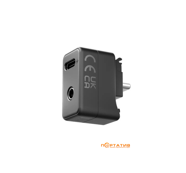 Адаптер для микрофона Insta360 X5 Mic Adapter (CINSBAHK)