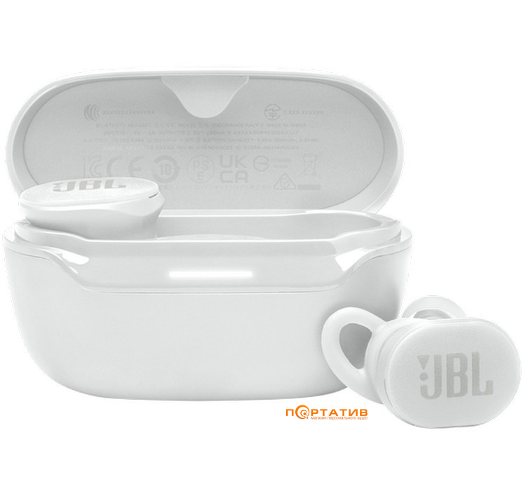 Наушники JBL Endurance Race 2 White (JBLENDURACE2WHT)