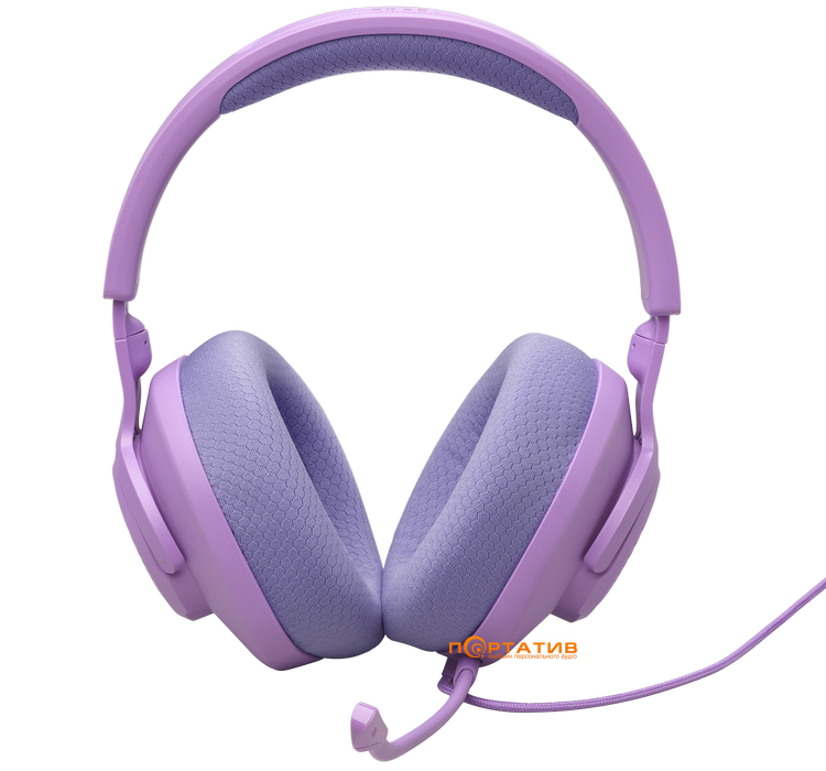 Ігрова гарнітура JBL Quantum 100M2 Purple (JBLQTUM100M2PUR)