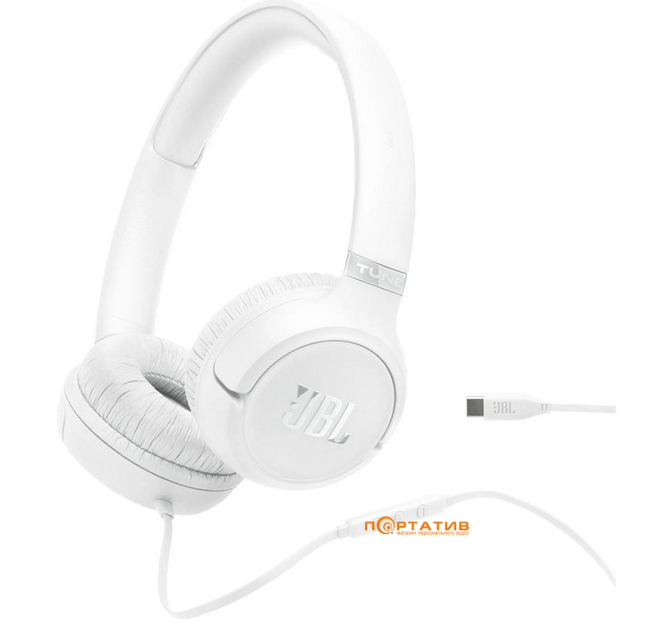 Навушники JBL Tune 530C White (JBLT530CWHT)