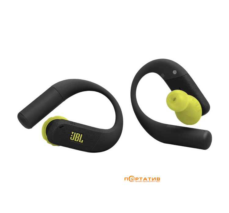 Навушники JBL Endurance Peak 4 Black/Lime (JBLENDUPEAK4BLKL)