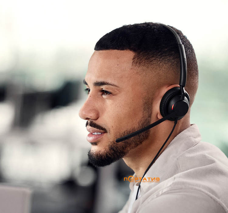 Гарнитура Jabra Engage 40 Stereo MS USB-C/A (4099-413-269)