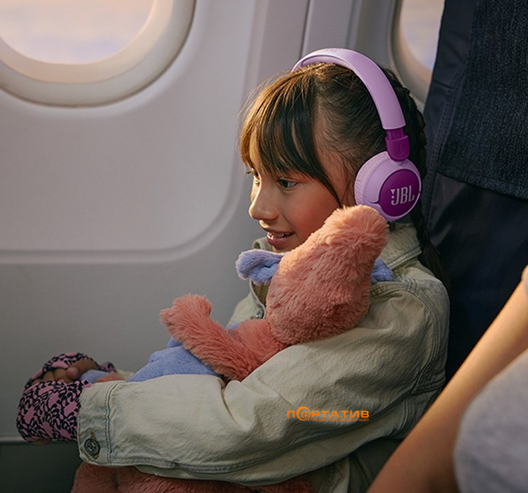 Детские наушники JBL JR320BT Purple (JBLJR320BTPUR)