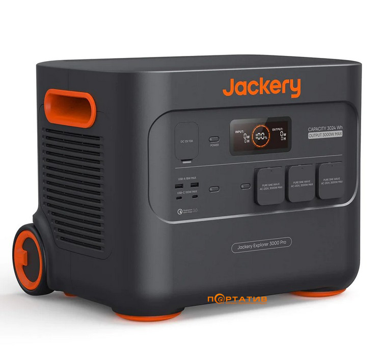 Зарядна станція Jackery Explorer 3000 Pro 3024Wh 3000W