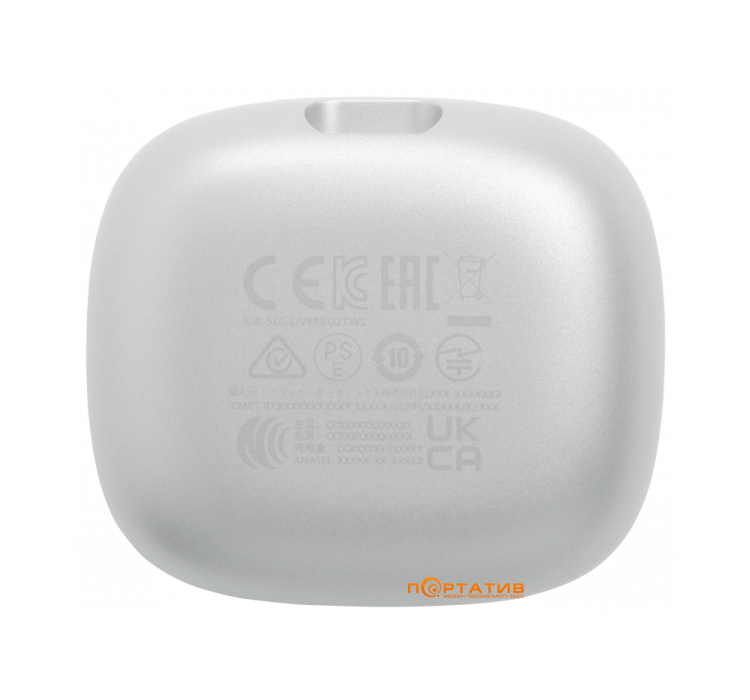 Наушники JBL LIVE PRO 2 TWS Silver (JBLLIVEPRO2TWSSIL)