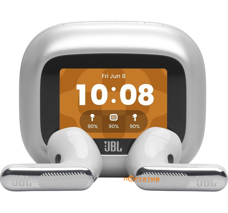 Навушники JBL Live Flex 4 Silver (JBLLIVEFLEX4SIL)