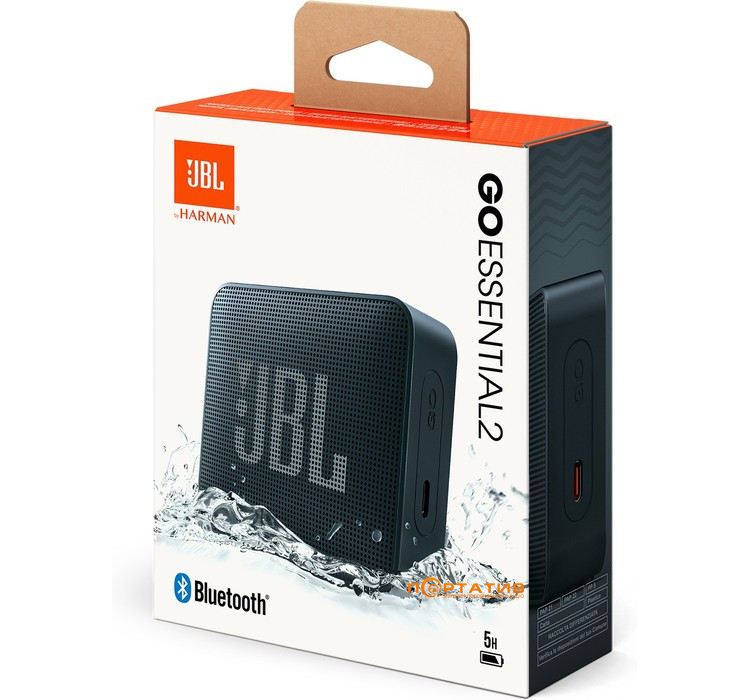 Акустика JBL GO Essential 2 Black (JBLGOES2BLKEU)
