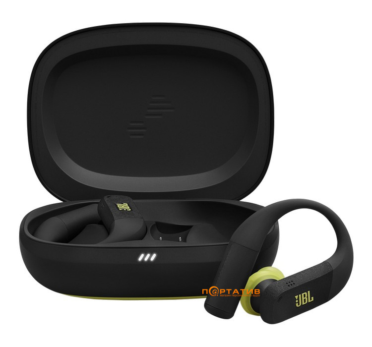 Навушники JBL Endurance Peak 4 Black/Lime (JBLENDUPEAK4BLKL)
