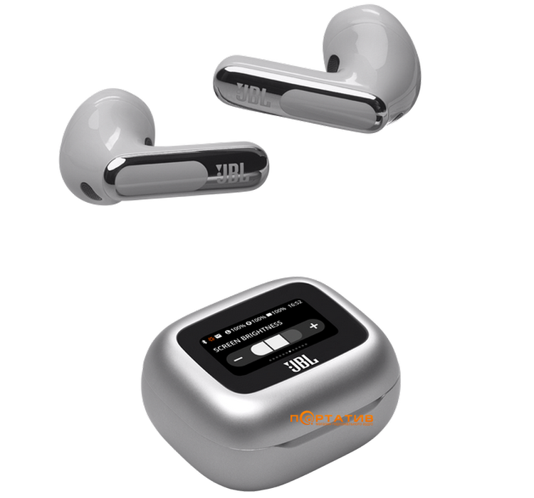 Наушники JBL Live Flex 3 Silver (JBLLIVEFLEX3SIL)