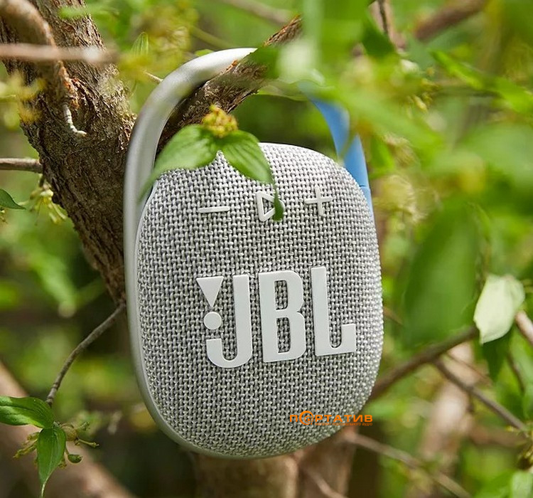 Акустика JBL Clip 4 Eco White (JBLCLIP4ECOWHT)