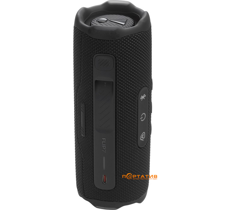 Акустика JBL Flip 7 Black (JBLFLIP7BLK)