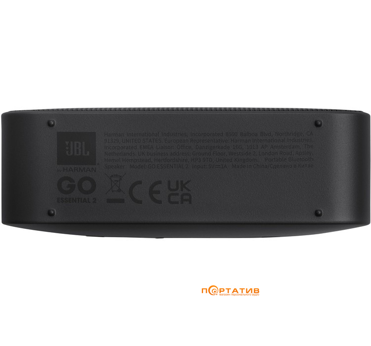 Акустика JBL GO Essential 2 Black (JBLGOES2BLKEU)