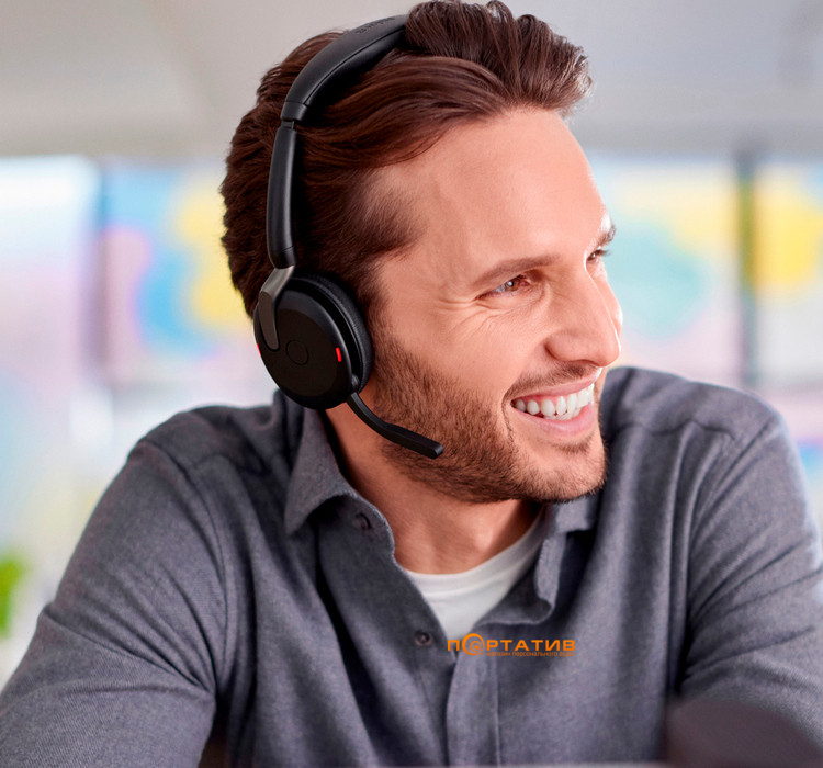 Гарнітура Jabra Evolve2 65 USB-A MS Stereo FLEX WLC (26699-999-999)